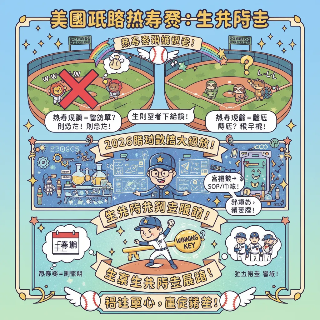 熱身賽戰績怎麼解讀？棒球數據分析幫你抓出球隊贏球關鍵