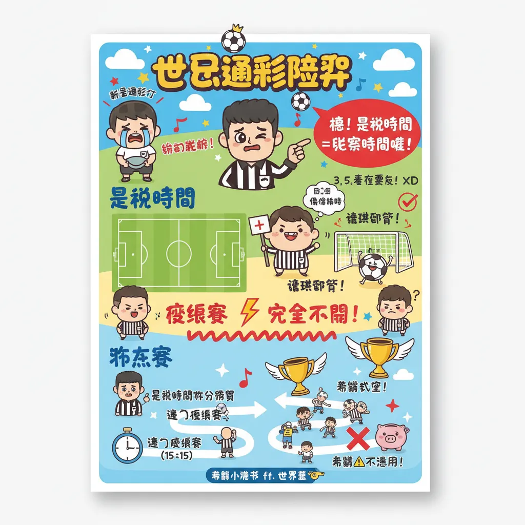 運彩新手必知：正規時間、延長賽與傷停補時的賠率規則懶人包